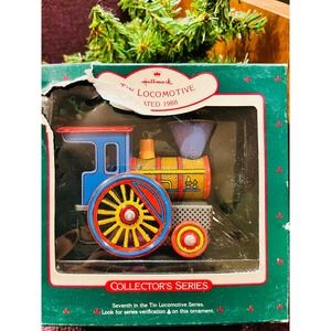 Vintage Hallmark Tin Locomotive 1988